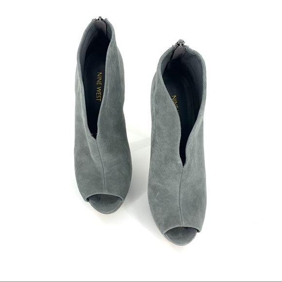 Nine West Tariano Open Front Platform Ankle Bootie - Picture 3 of 7